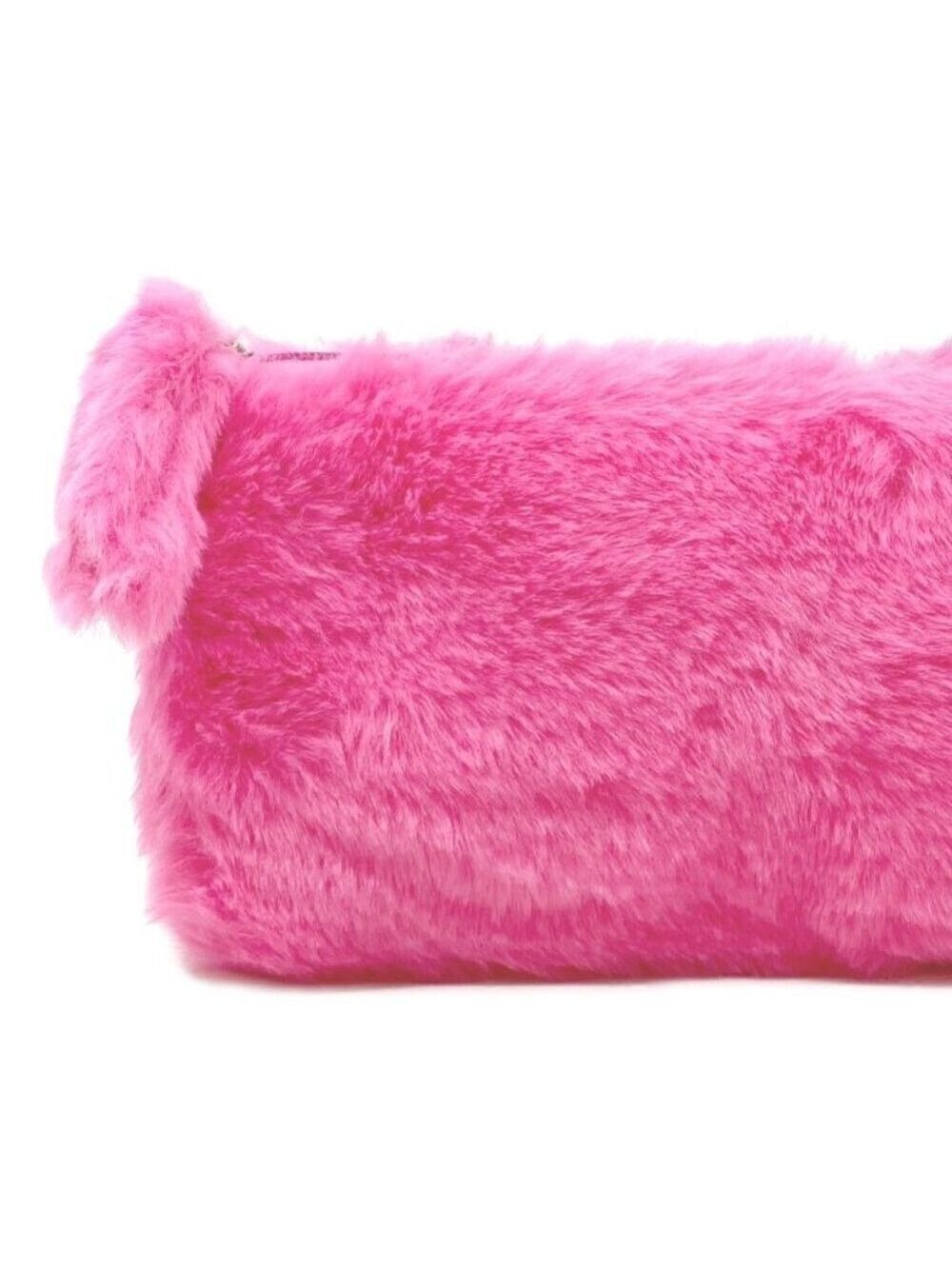 Hot Pink Faux Fur bag - Picture 2 of 2